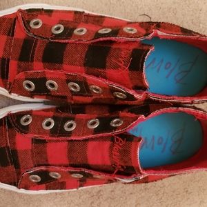 Blowfish buffalo plaid shoes